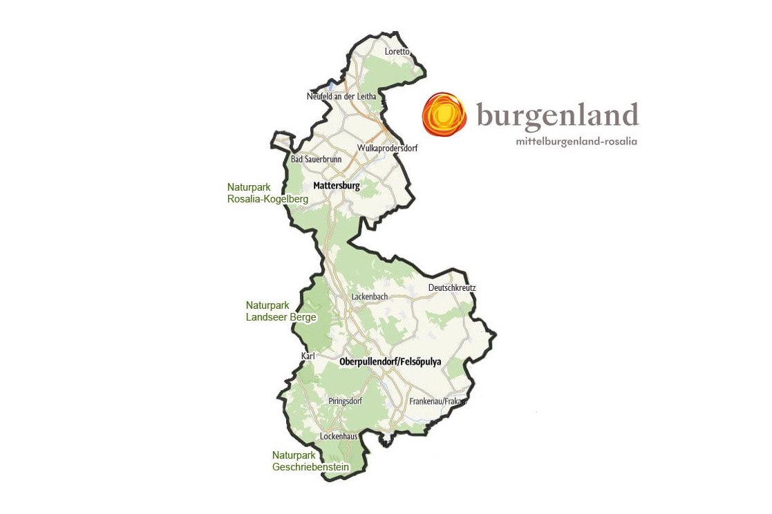 Unsere 13 Naturparkgemeinden gehören zum neuen Tourismusverband „Mittelburgenland-Rosalia“